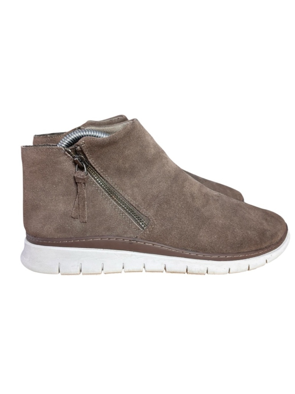 Vionic Dylan High Top Tan Suede Sneakers – Sz 8.5 - Picture 3 of 10